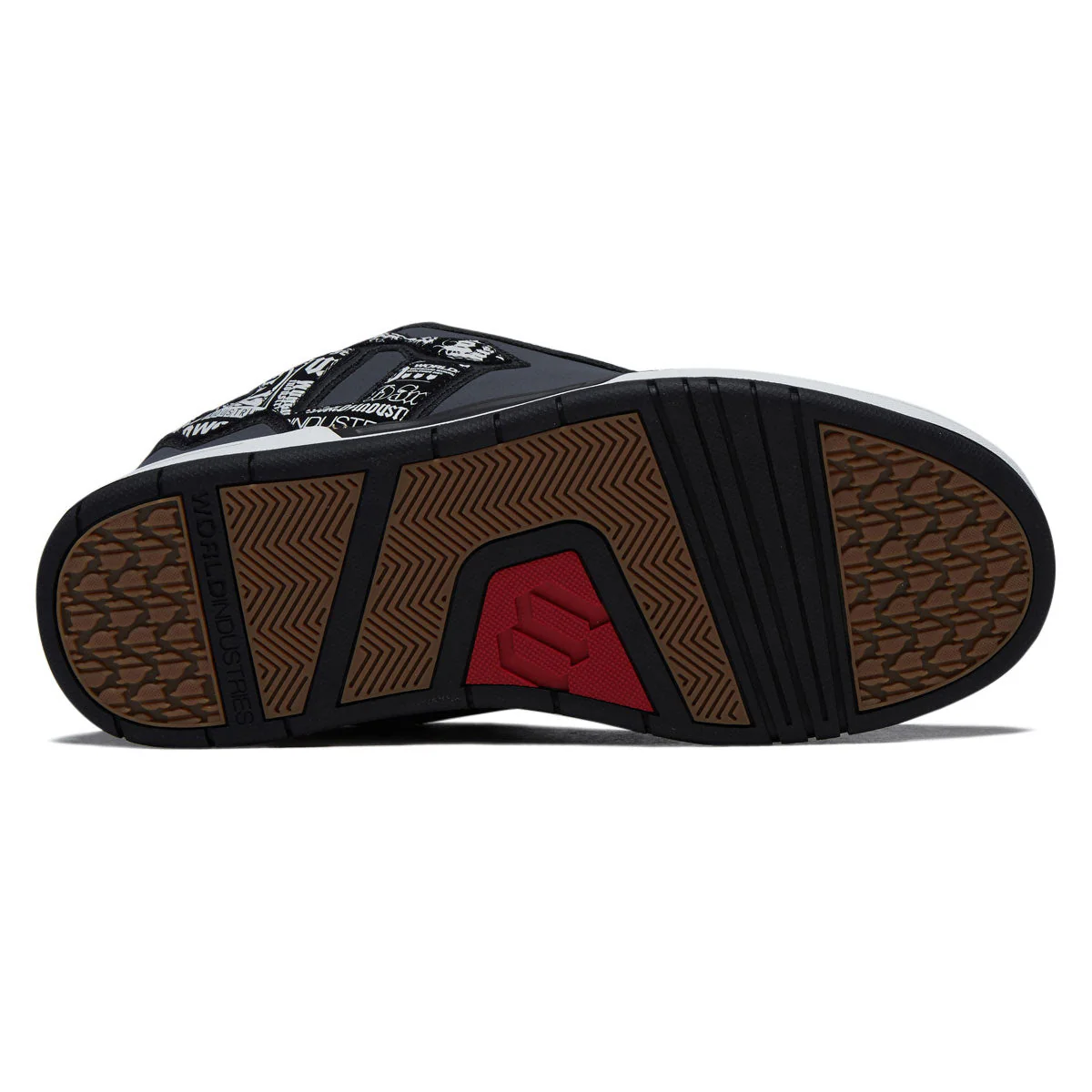World Industries Prime Shoes - Grey/Black/Red - Image 4