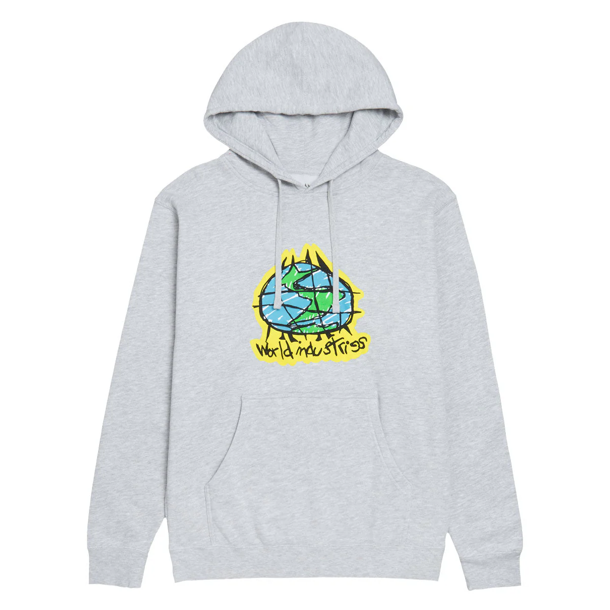 World Industries Scribble Hoodie - Grey Heather