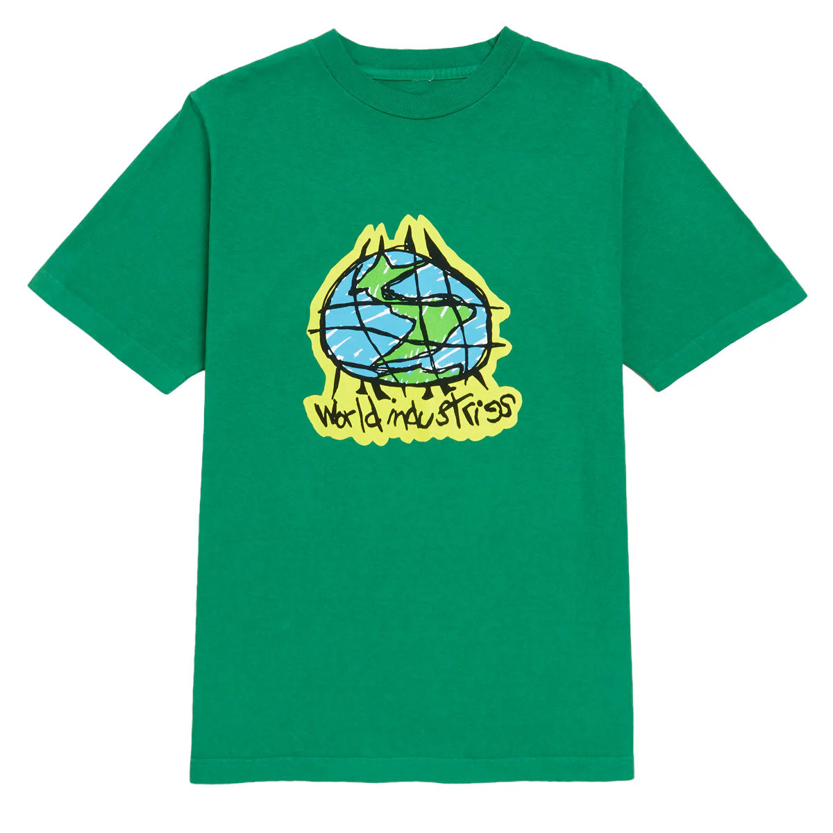 World Industries Scribble T-Shirt - Kelly Green