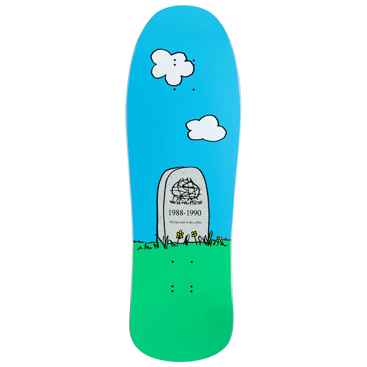 World Industries Skateboarding is Dead EX7 Skateboard Deck - 10.00"