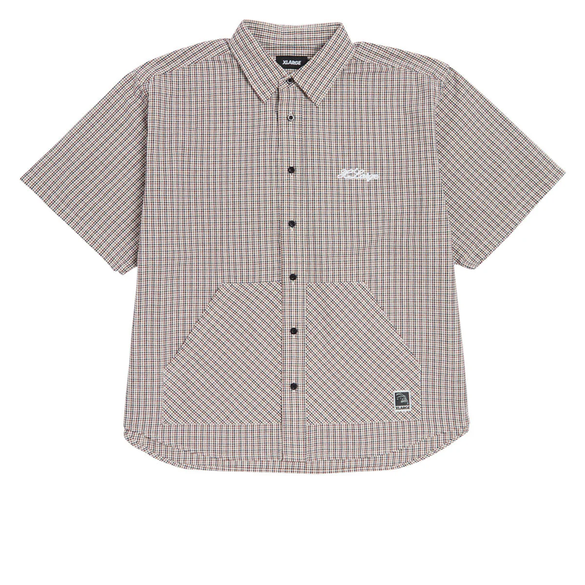 XLarge Check Double Sleeves Shirt - Beige