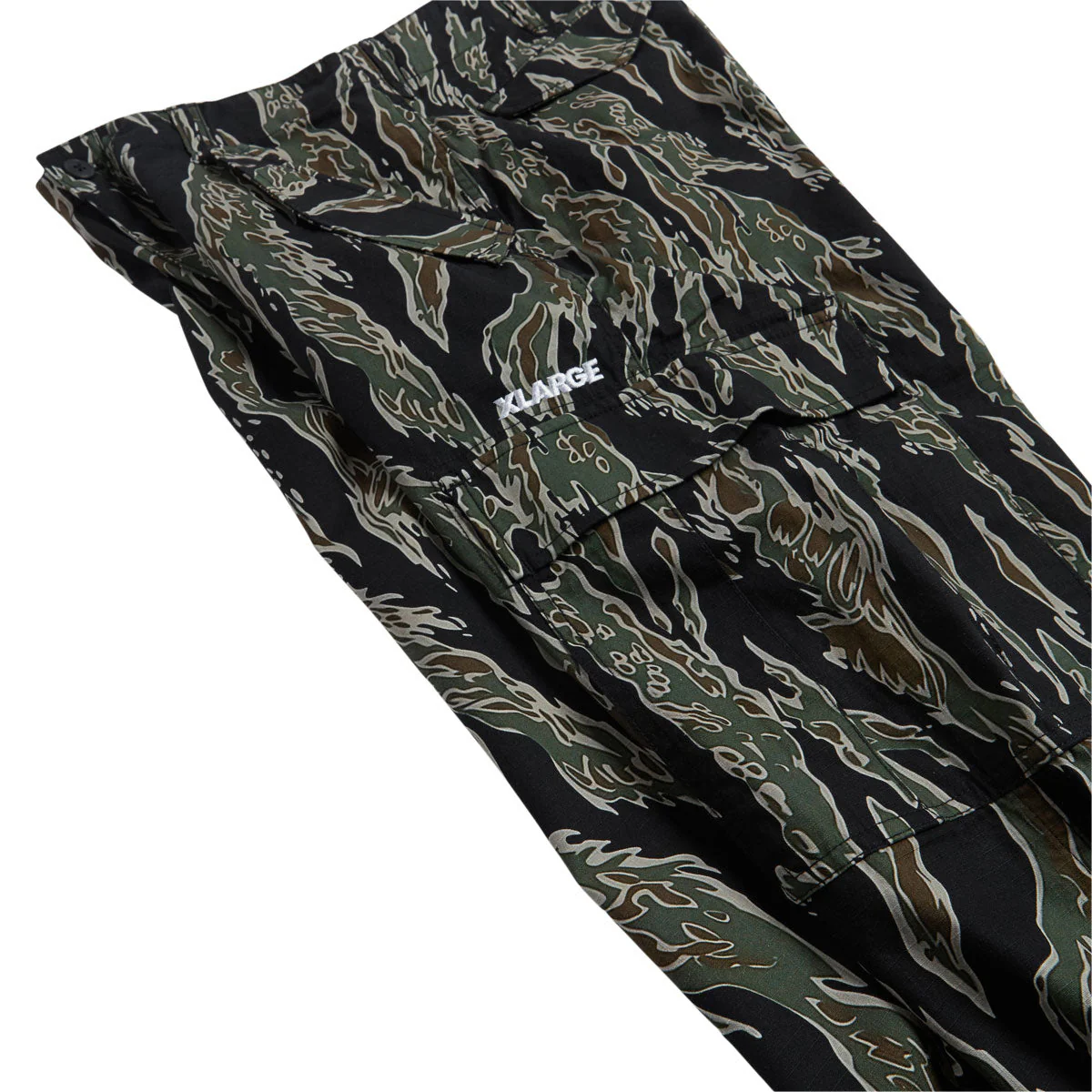 XLarge Label Ripstop Cargo Pants - Olive - Image 3