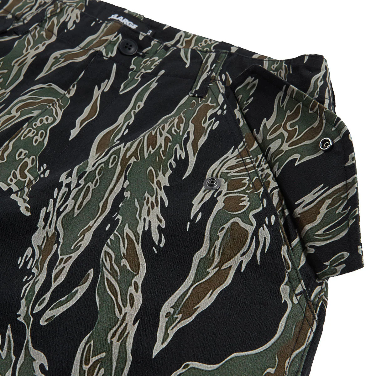 XLarge Label Ripstop Cargo Pants - Olive - Image 4