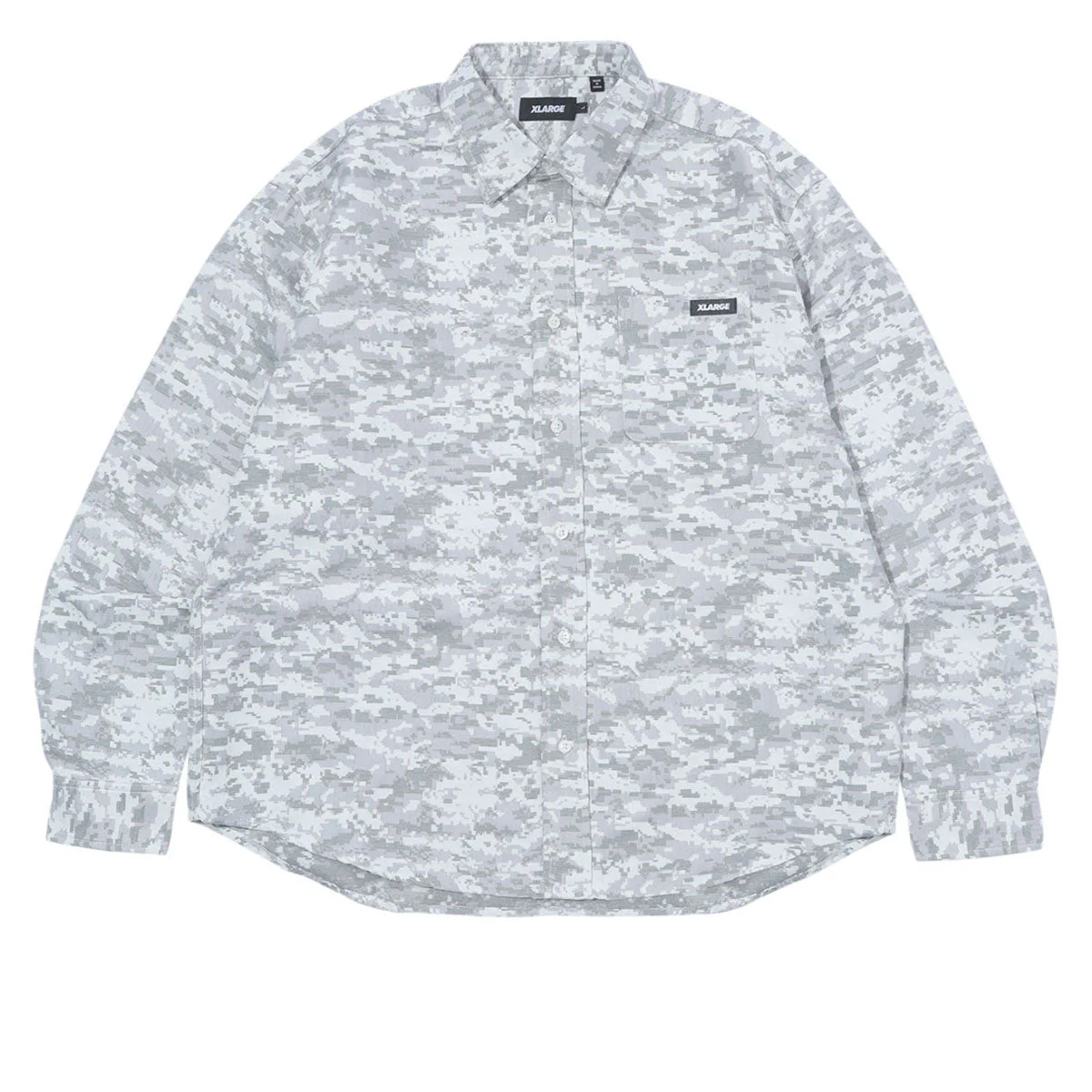 XLarge Long Sleeve Shirt - White - Image 3
