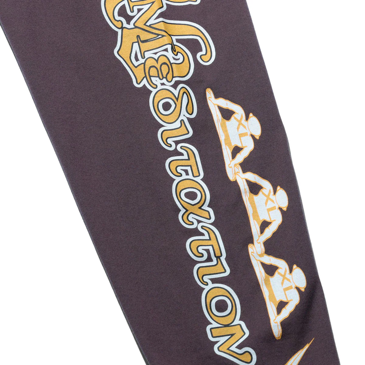 XLarge Meditation Long Sleeve T-Shirt - Purple - Image 5