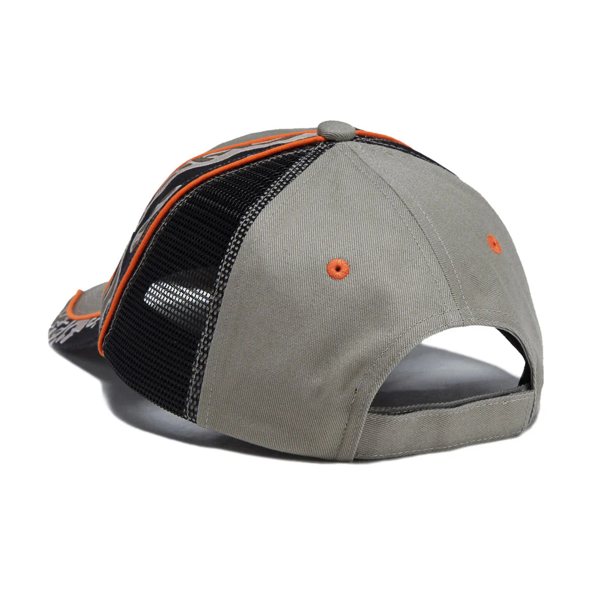 XLarge Red Head Hybrid 6 Panel Hat - Olive - Image 2