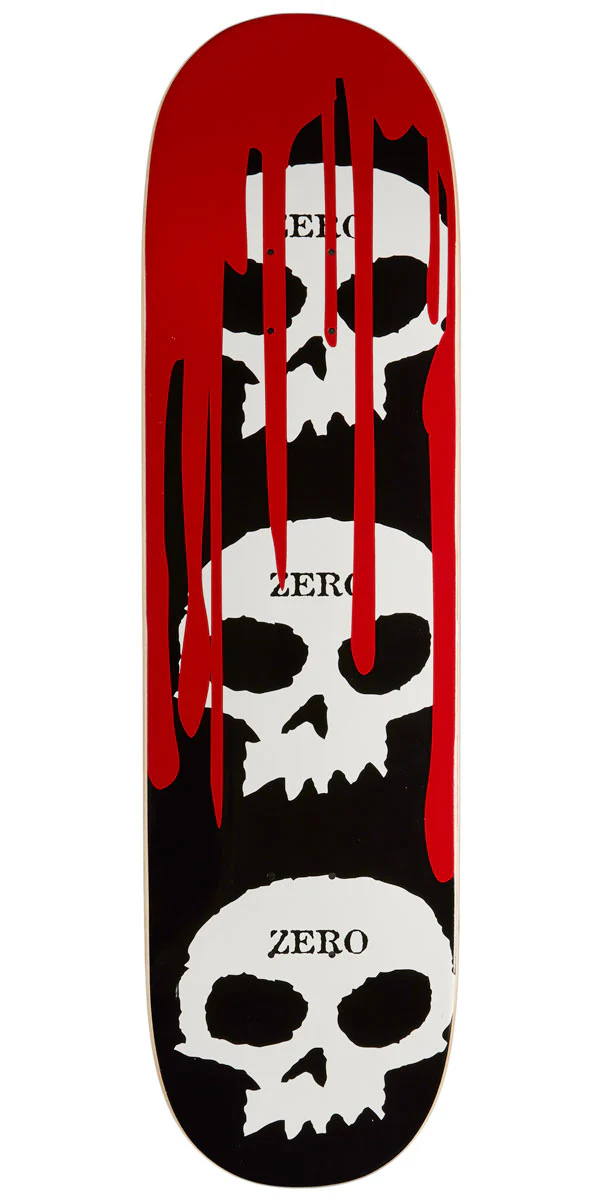 Zero 3 Skull Blood Skateboard Deck - 8.50"