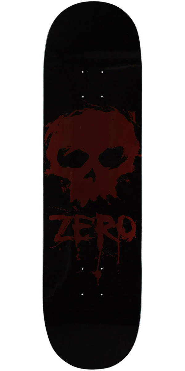 Zero Blood Skull Skateboard Deck - Red Foil - 8.50"