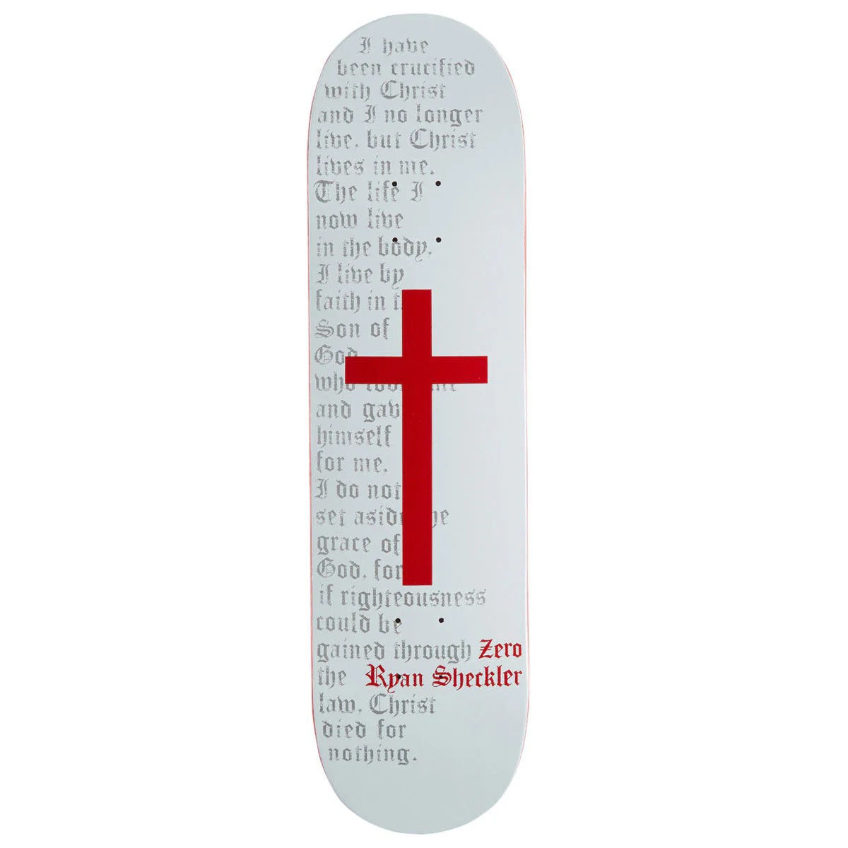 Zero Sheckler Cross Skateboard Deck - 8.50"
