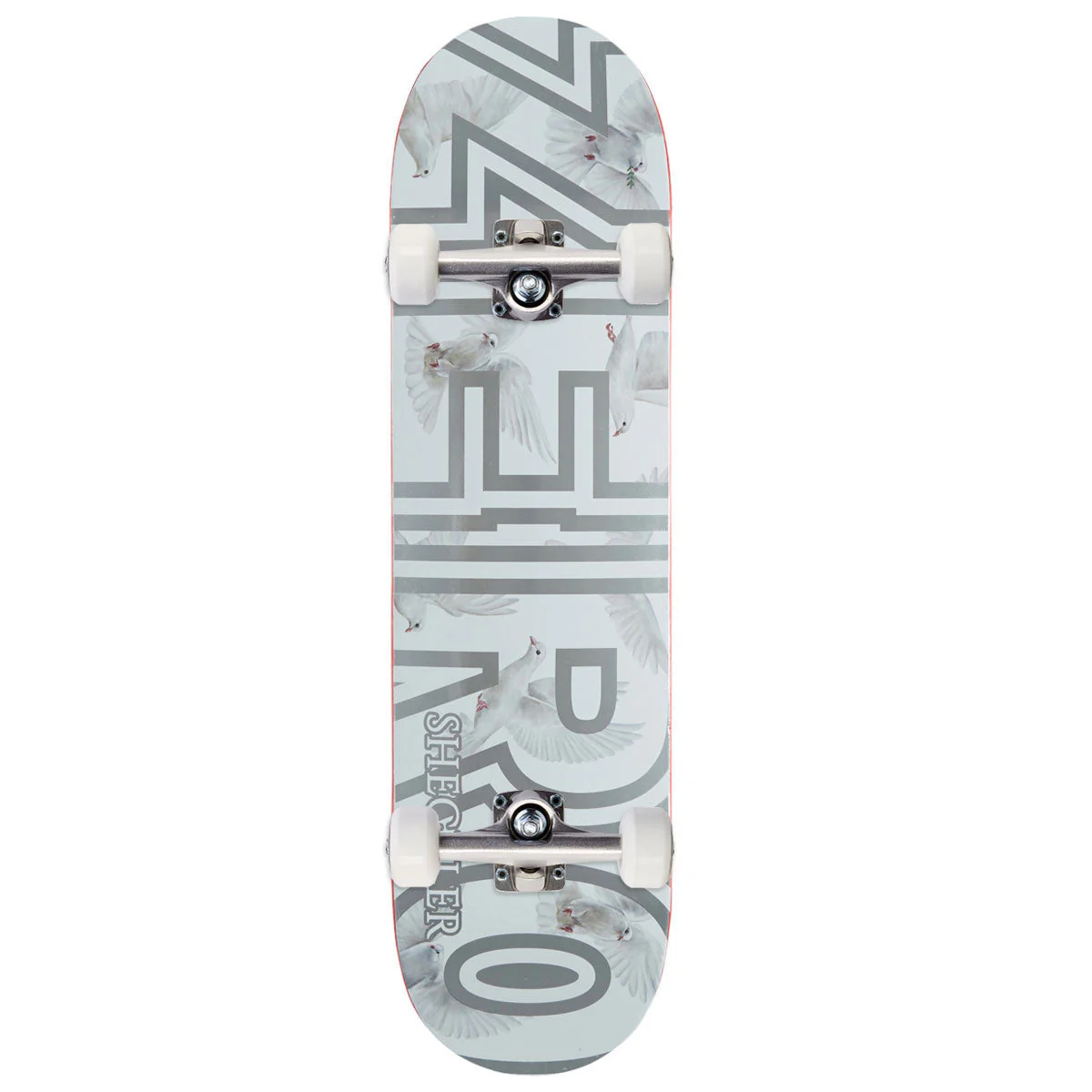 Zero Sheckler Signature Bold Doves Skateboard Complete - 8.25"