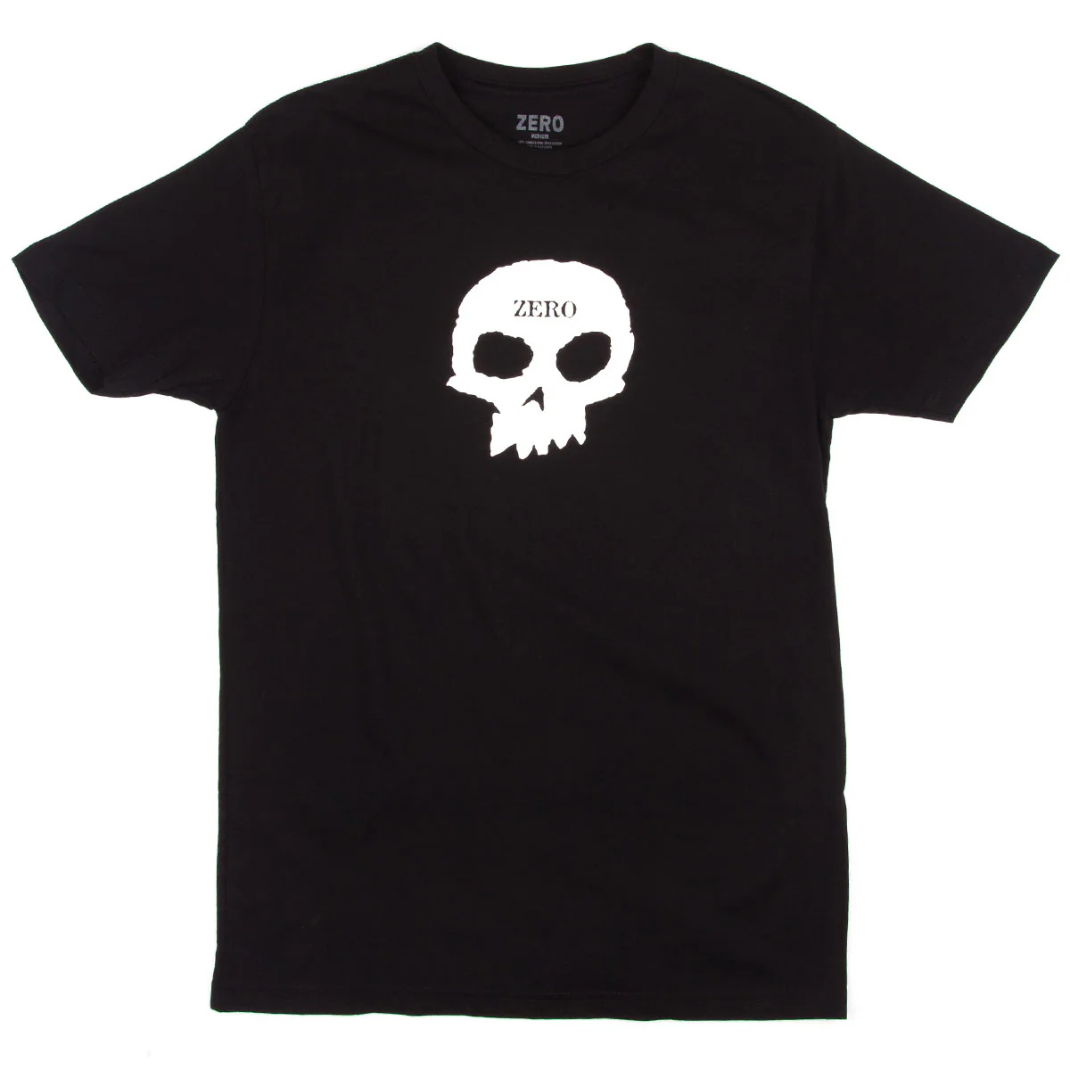 Zero Single Skull T-Shirt - Black