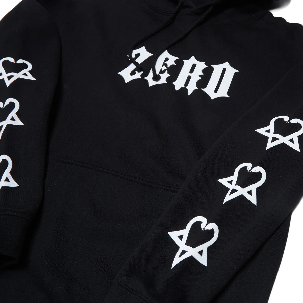 Zero x Bam Heart Multi Hoodie - Black - Image 2