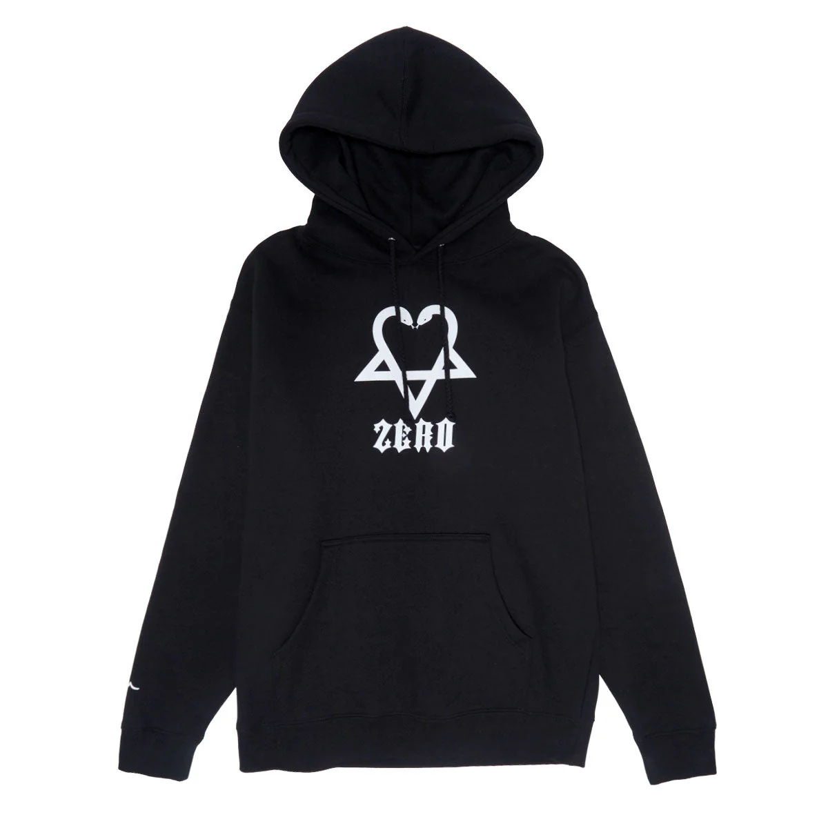 Zero x Bam Heart Small Hoodie - Black