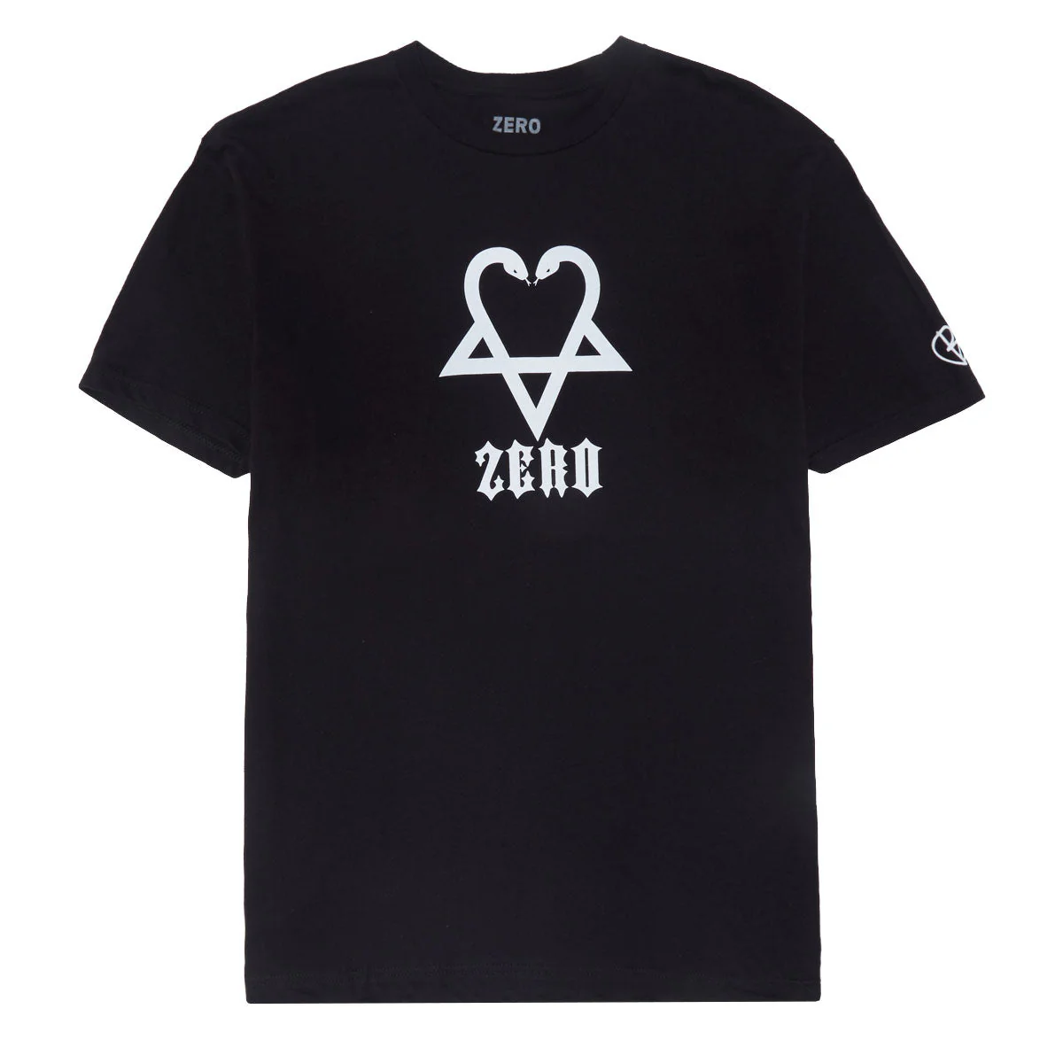 Zero x Bam Heart Small T-Shirt - Black
