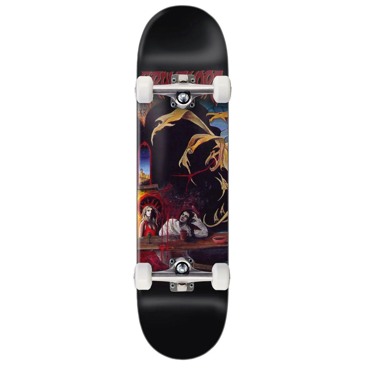 Zero x Graveyard Self Titled Skateboard Complete - 8.25"