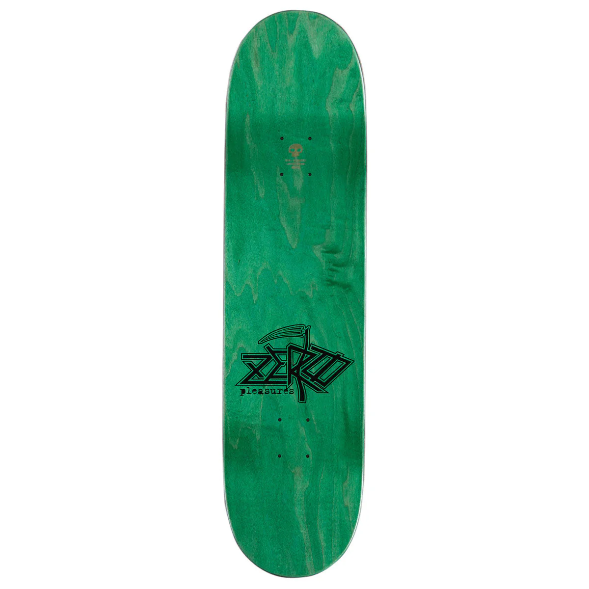 Zero x Pleasures Death Skateboard Deck - 8.25" - Image 2