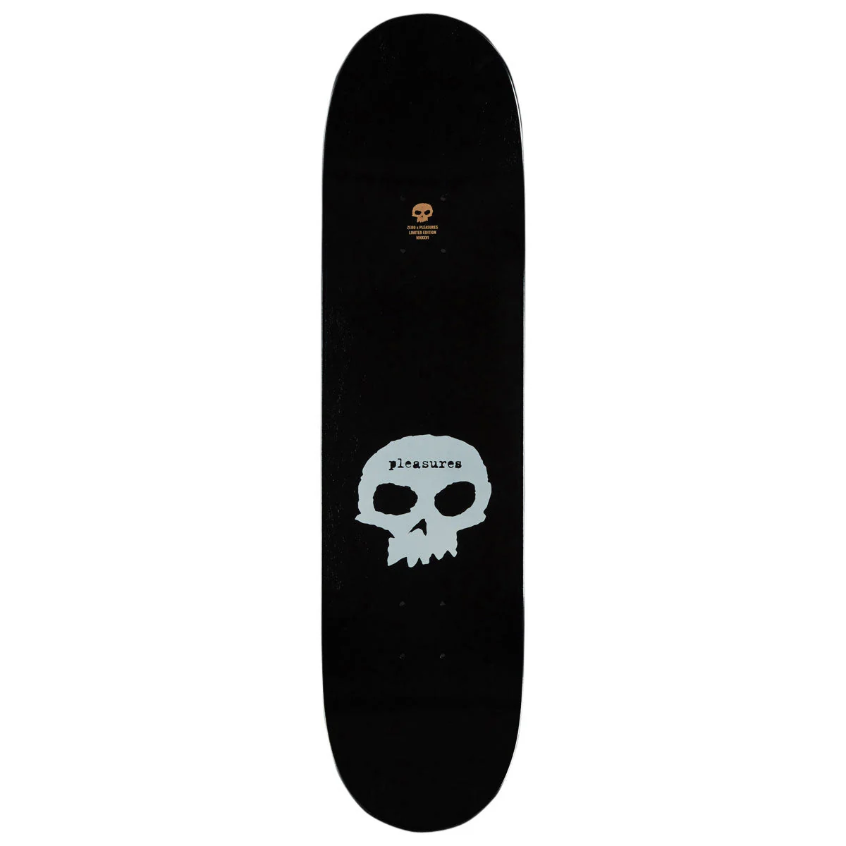 Zero x Pleasures Skulls Skateboard Deck - 8.50" - Image 2